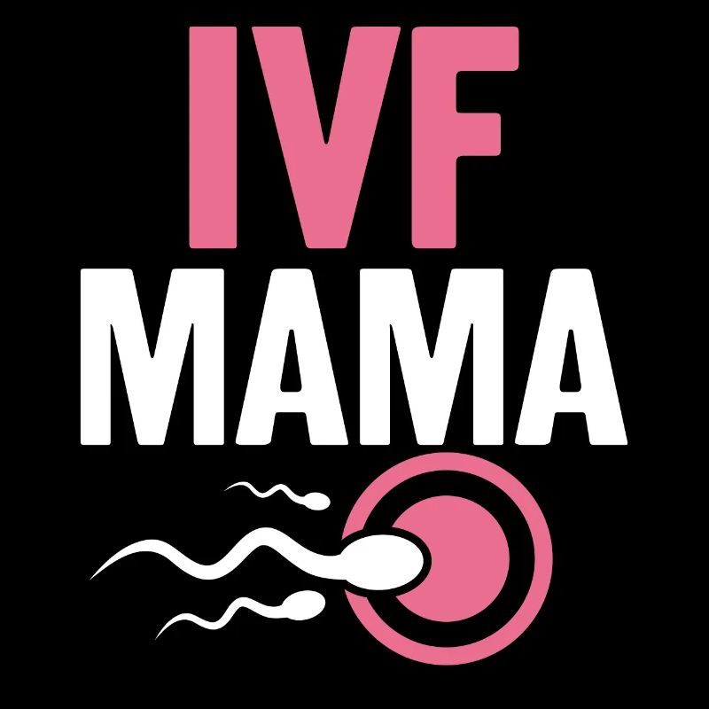 Lustige IVF Mutter IVF Eizellentnahme Tag Unfruchtbarkeit