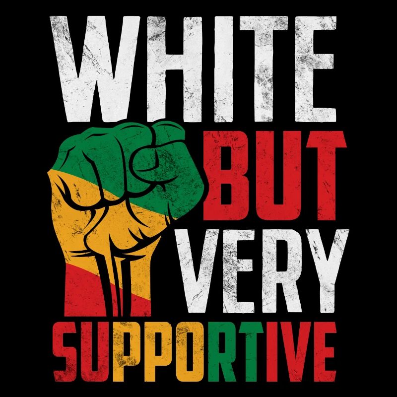 White But Very Supportive BHM African American