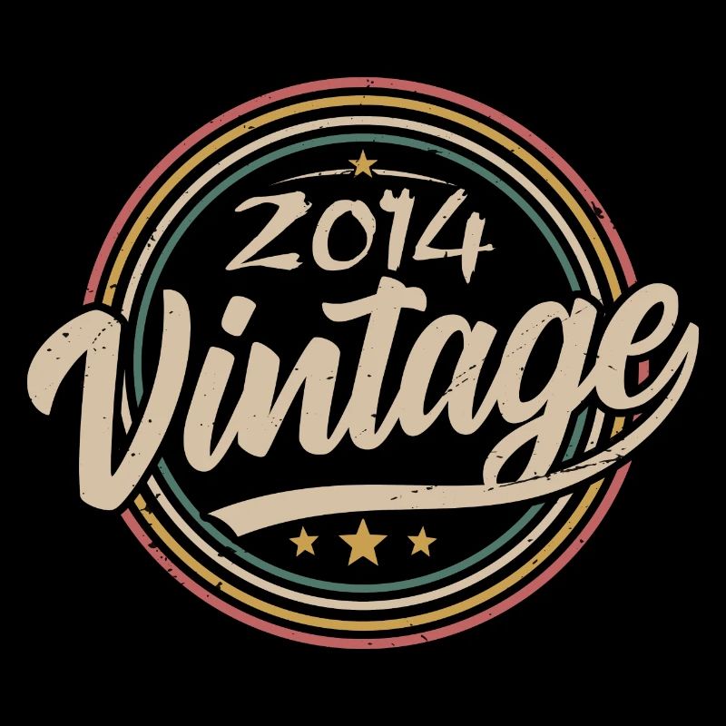 2014 Vintage 2014 Geburtstagsgeschenk - Retro Stil 2014
