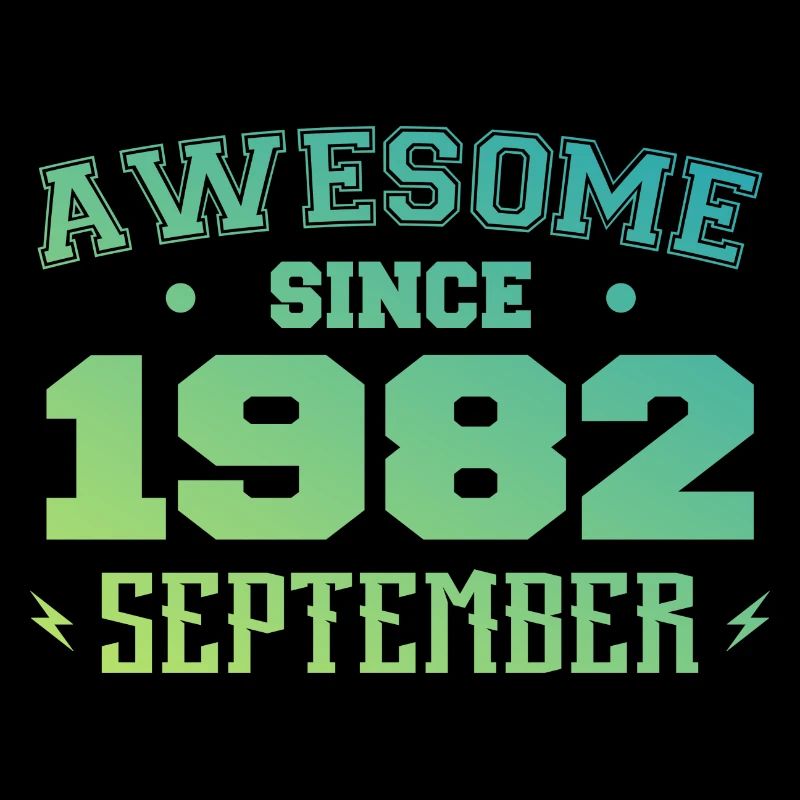 September 1982 Birthday Gift September 1982