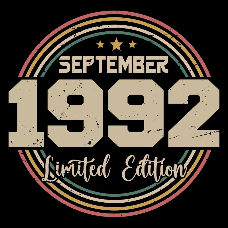 September 1992 Geburtstagsgeschenk 1992