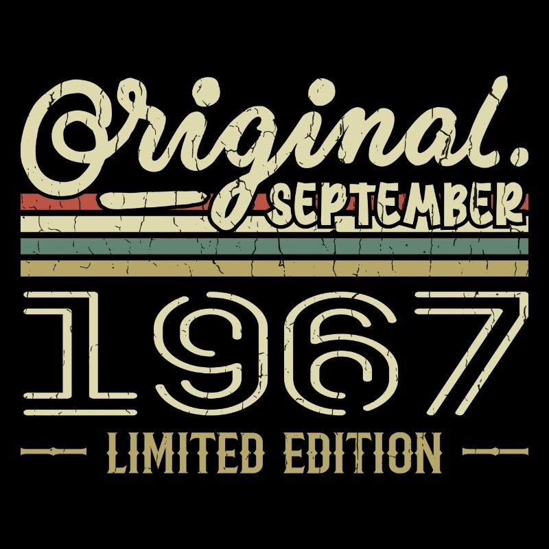 September 1967 Geburtstagsgeschenk September 1967