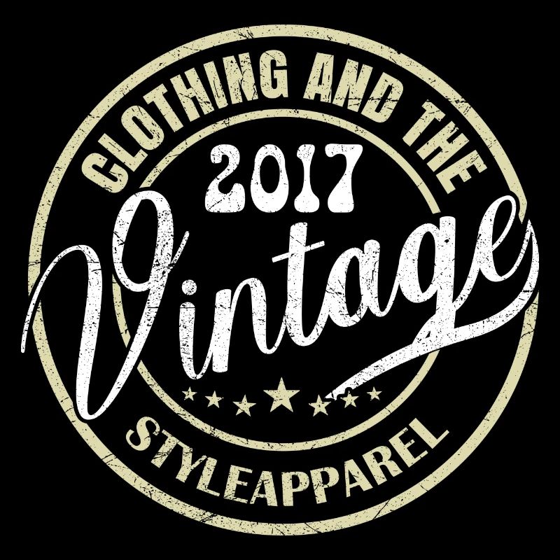 Vintage 2017 Cadeau Anniversaire 2017 Rétro 2017