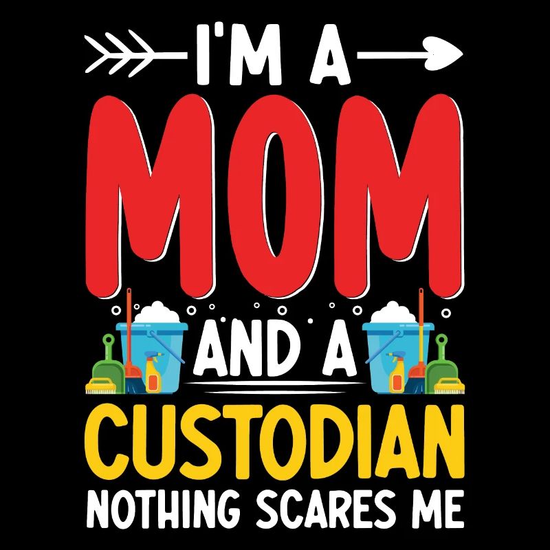 Nothing Scare Me Drôle Gardienne Concierge Maman