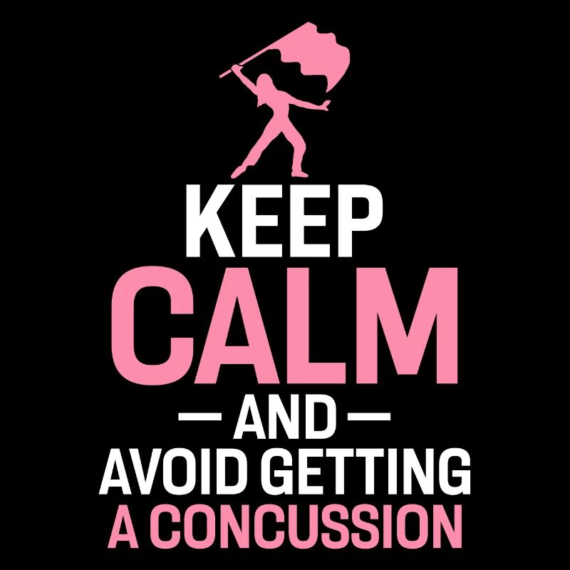 Keep Calm and Avoid Getting A Concussion Funny