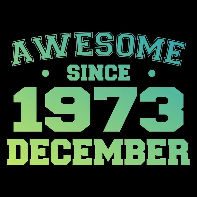 Birthday December 1973 - Gift December 1973
