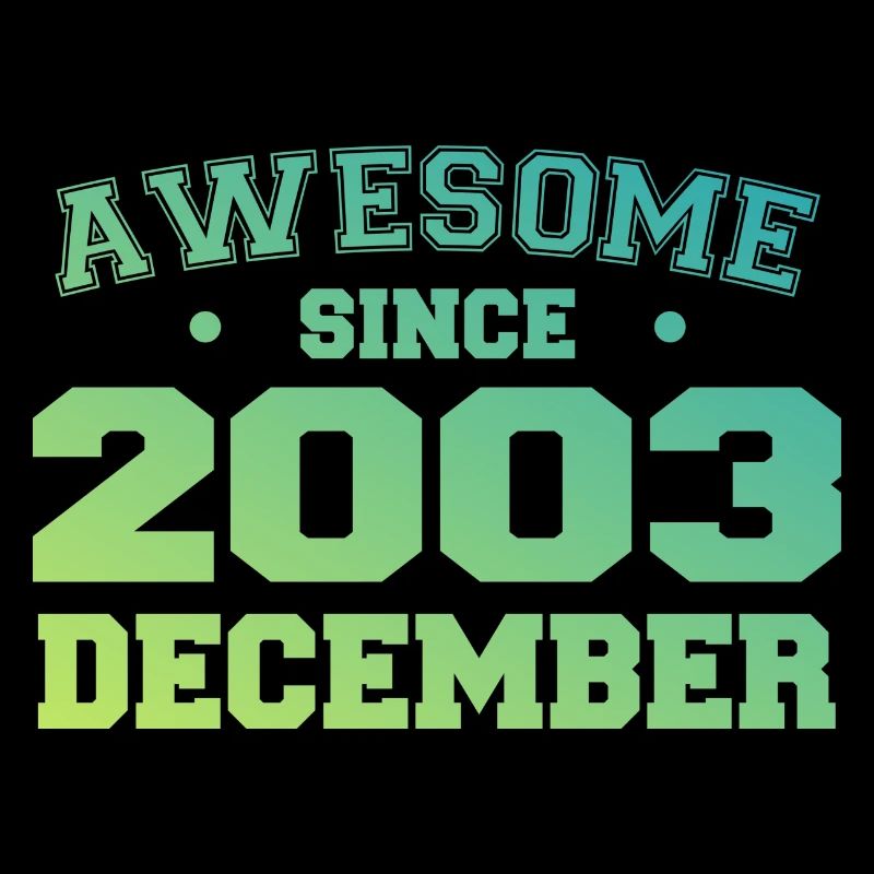 Anniversaire Décembre 2003 - Cadeau Decembre 2003