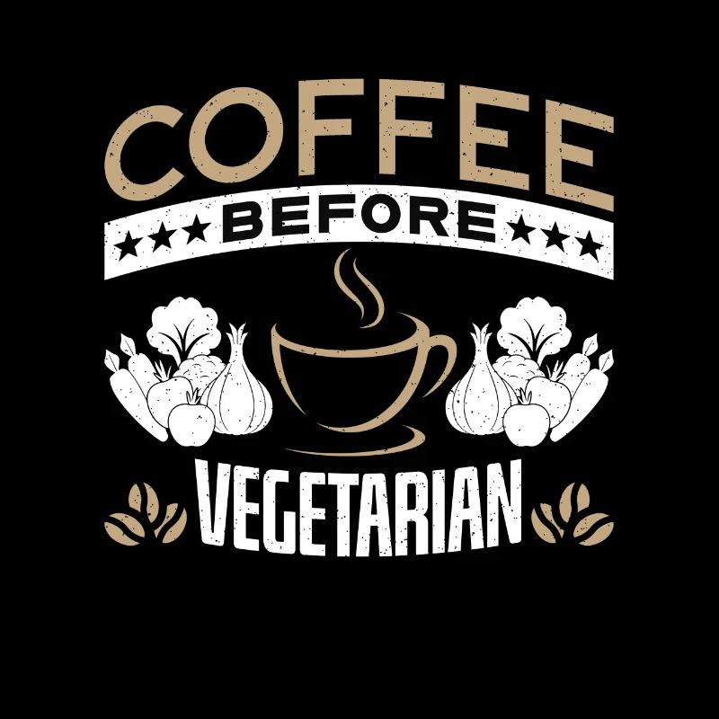 Vegetarian Coffee Before Nutritionist Coffee Lover