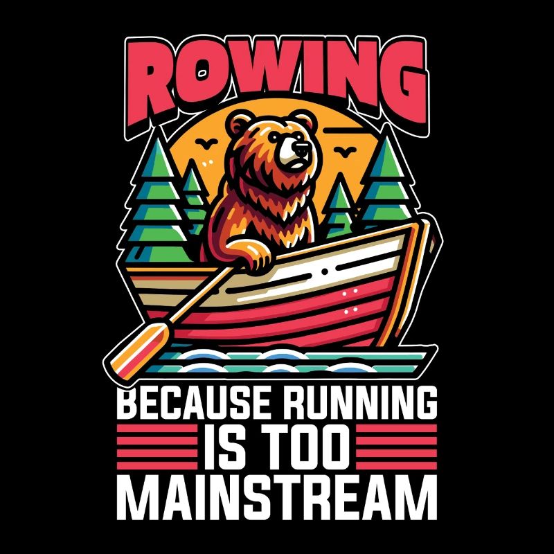 Rowing Because Running Is Too Mainstream Paddling