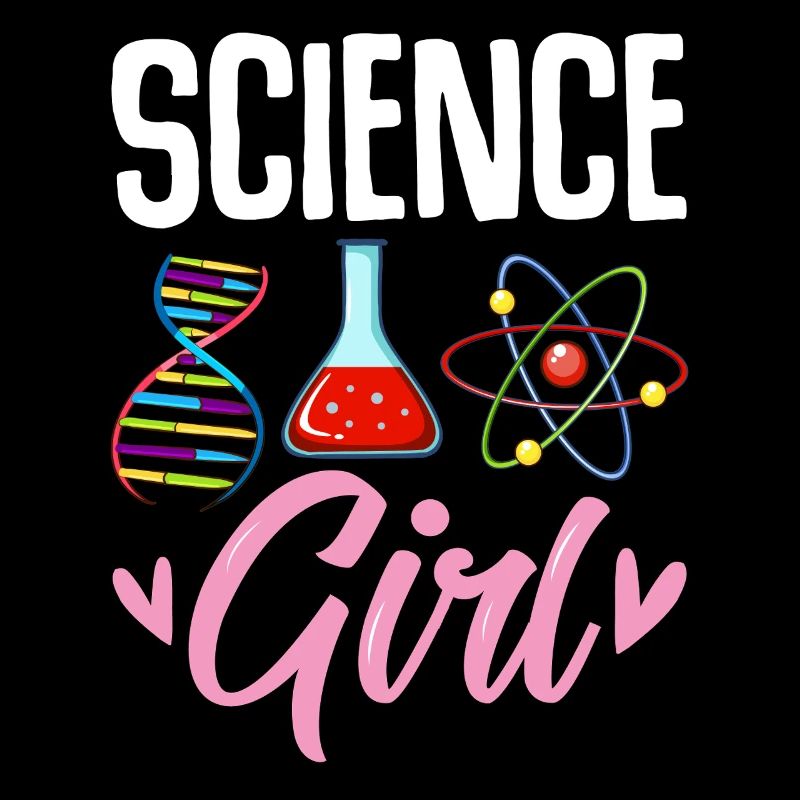 Science Girl Funny Science Lab Scientist