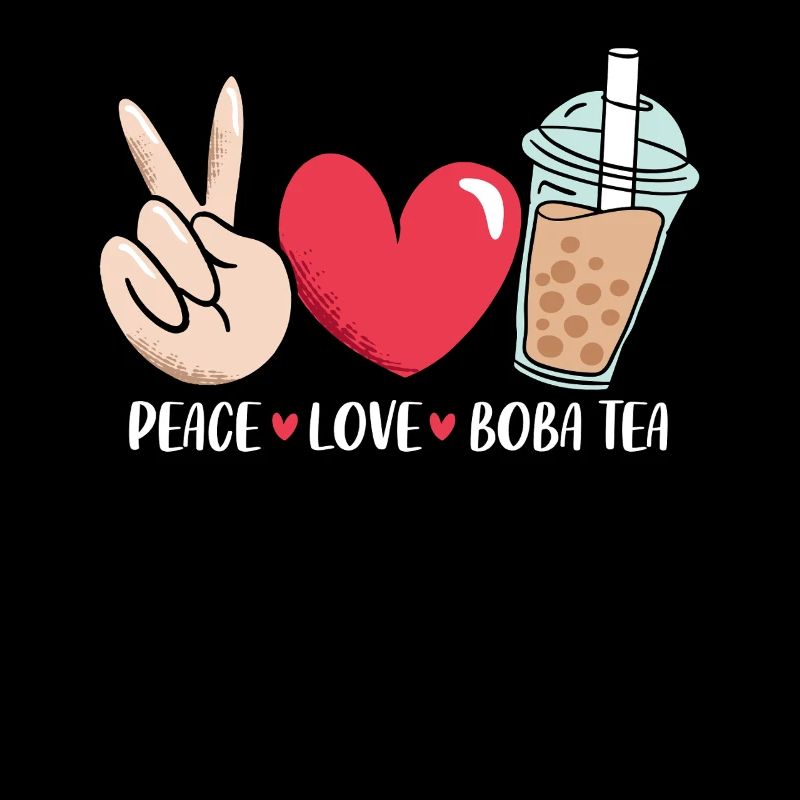 Funny Boba Tea Taiwanese Drinks Tapioca Bubble