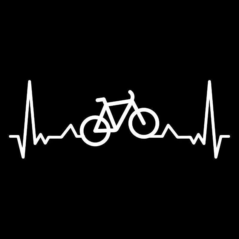 Vélo VTT vélo de course Heartbeat ECG