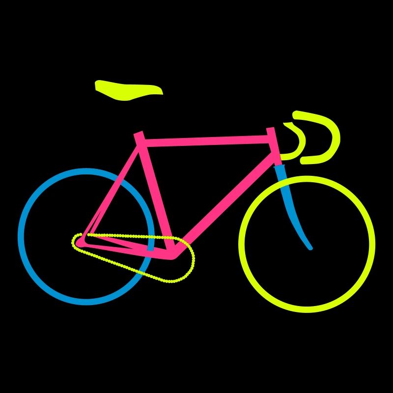 Fixie vélo de couleur