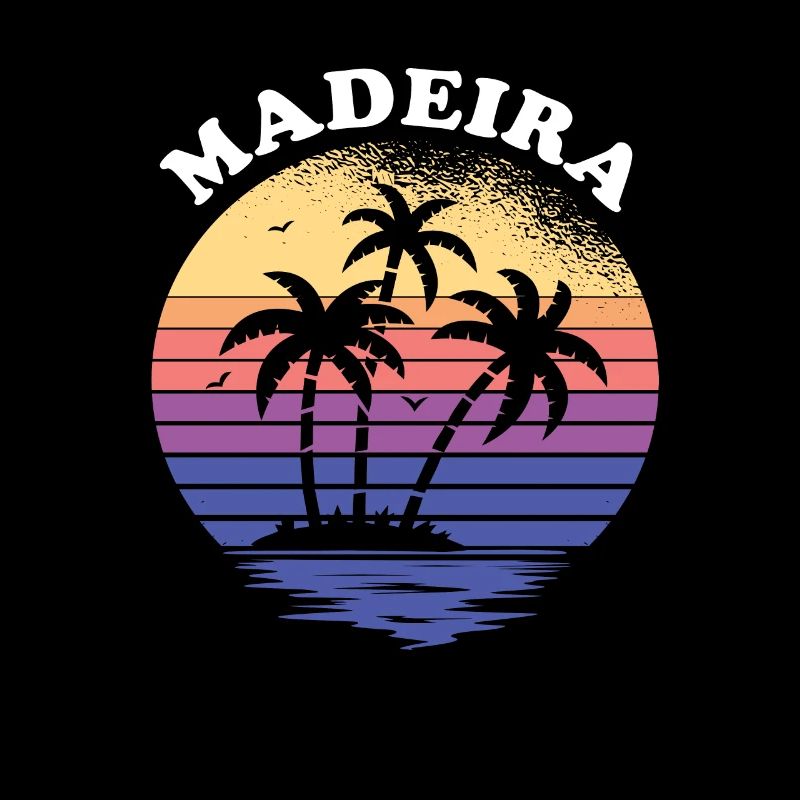 Medeira holiday gift under palm trees