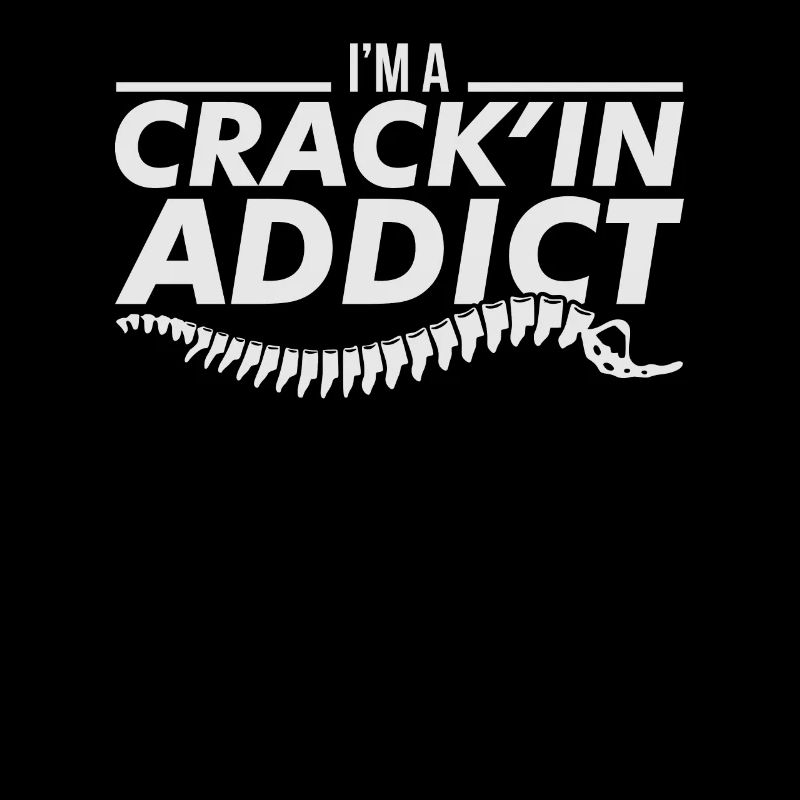 Crack Addicts Chiropractor spine gift