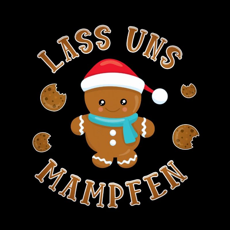 Gingerbread Let's munch Christmas