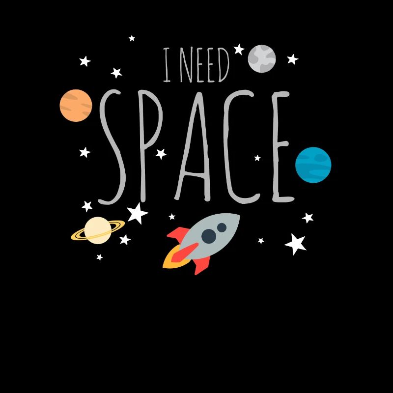 Space - Weltraum Rakete Planeten Geschenk