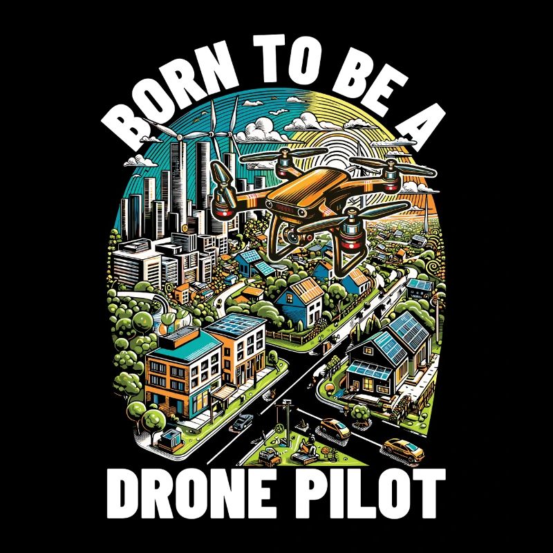 Drone Enthusiast Born To Be A Drone Pilot Aviation