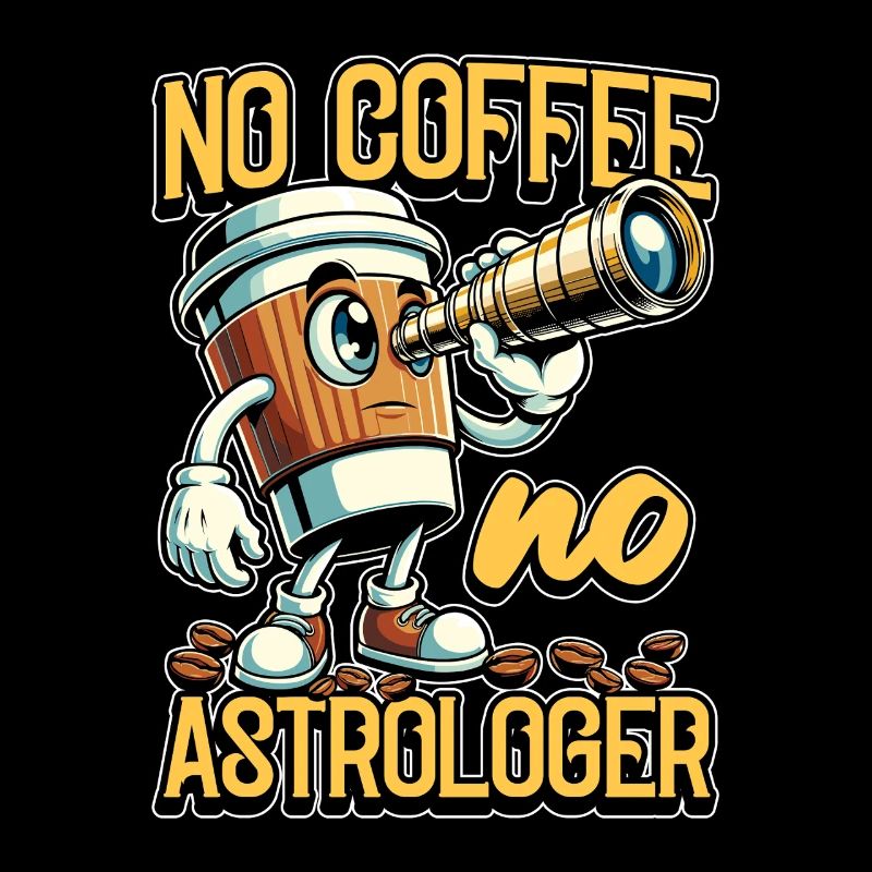 Astrologer No Coffee No Tarot Reader Coffee Lover