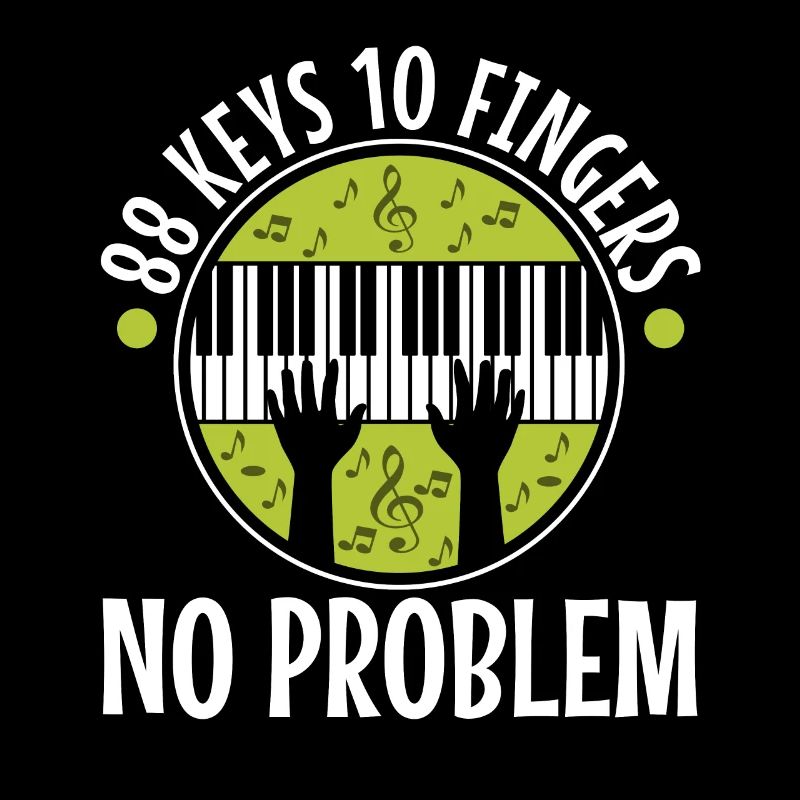 88 keys 10 fingers no problem