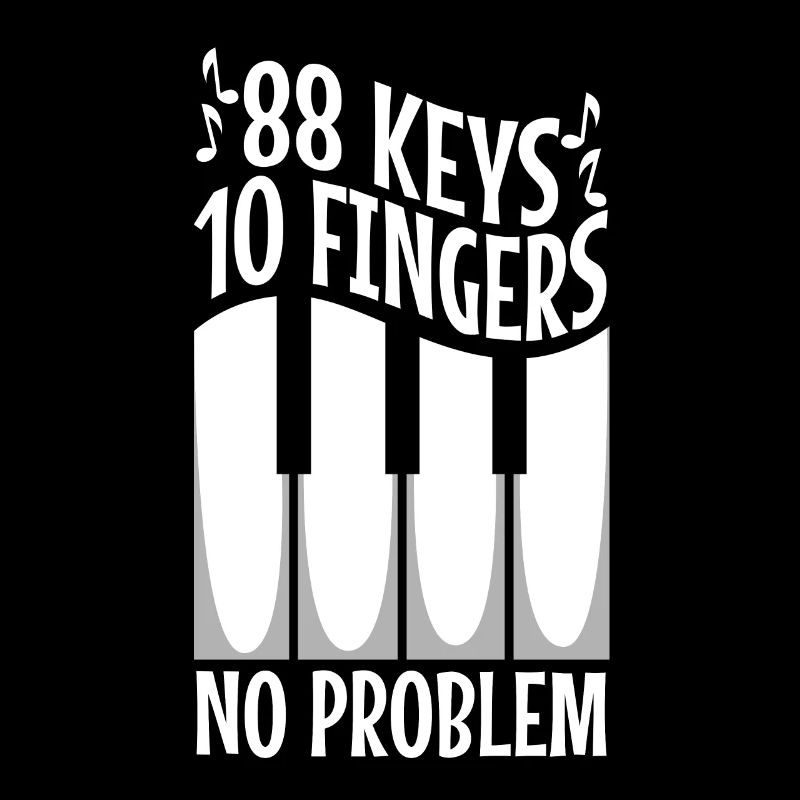 88 keys 10 fingers no problem