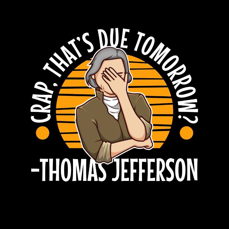 Merde qui est due demain thomas jefferson