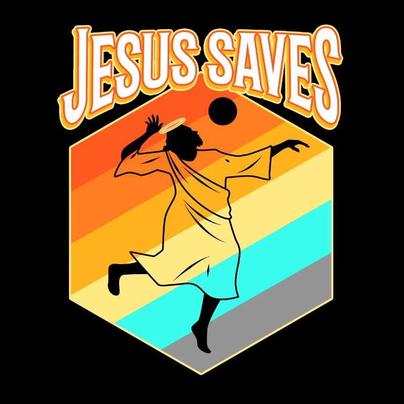 Jésus et le volleyball