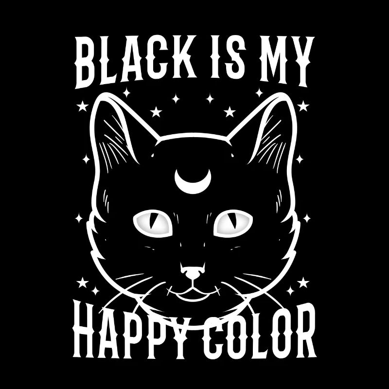 Le noir est ma couleur heureuse