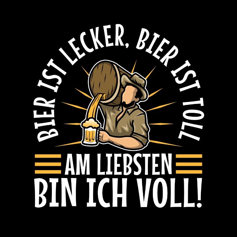 La bière est délicieuse, la bière est excellente, de préférence