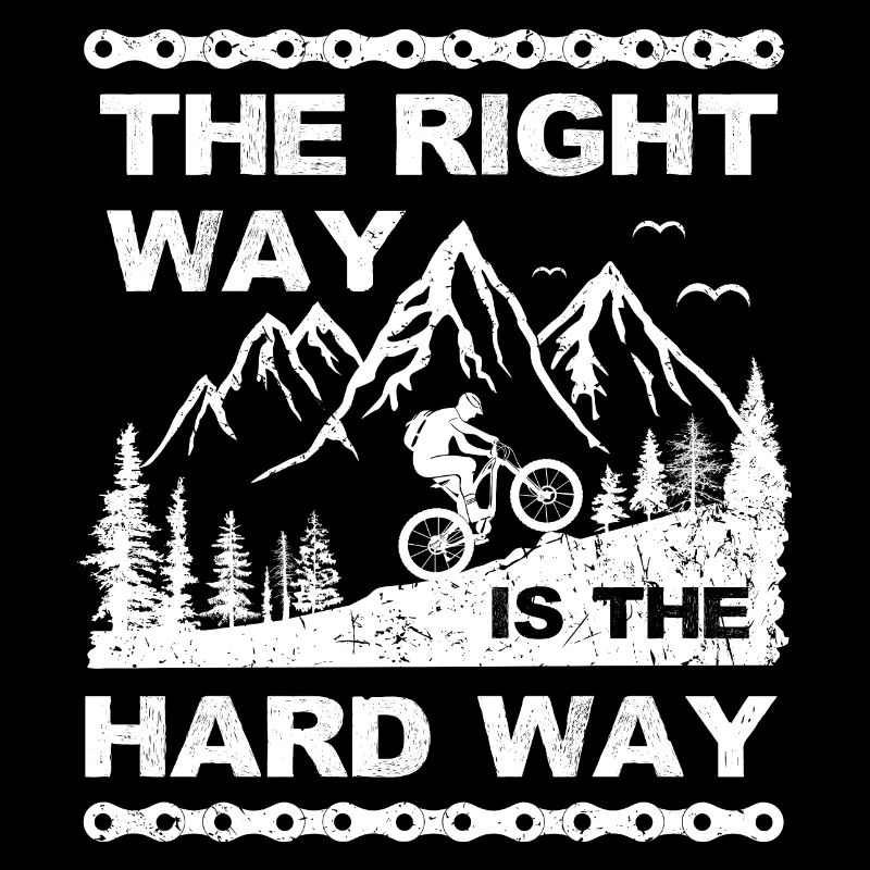 vélo de montagne, chemin difficile, vélo, vélo, montagnes