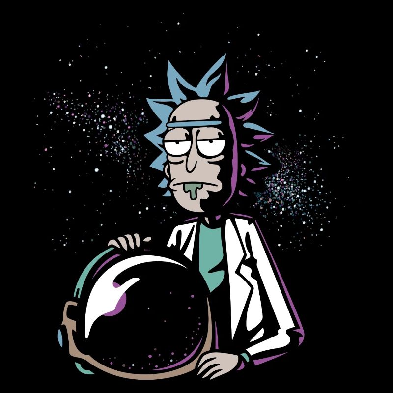 Rick Et Morty Casque D'Astronaute