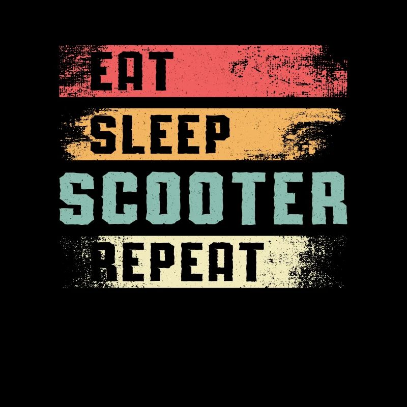 Scooter Stunt E-Scooter Stunt Vintage Geschenk