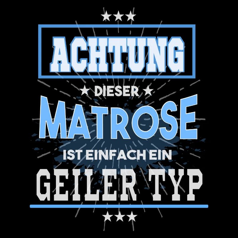 Matrose, einfach nur ein geiler Typ