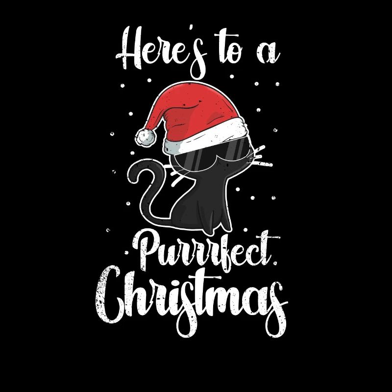 Weihnachten Katze