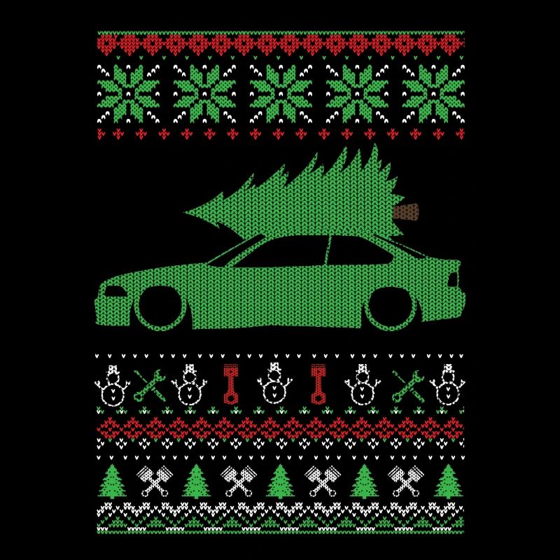 Pull moche de Noël