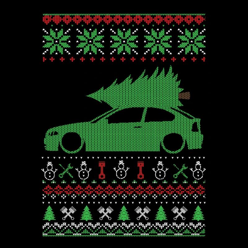 Pull laid de Noël