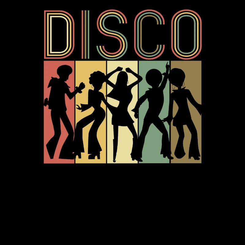 Retro Disco Dance Gift Vintage Groovy Disco 70s