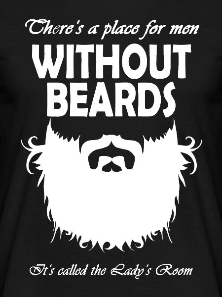 Beard men design mustache