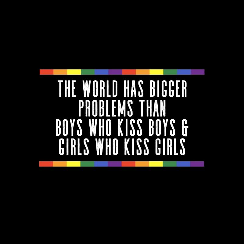 The world has bigger problems than homophobia
