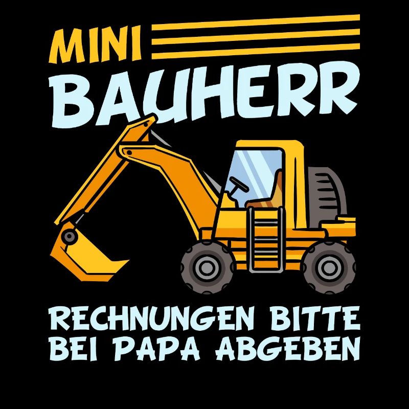 Kinder Bagger Bauherr Baustellen Jungen Geschenk