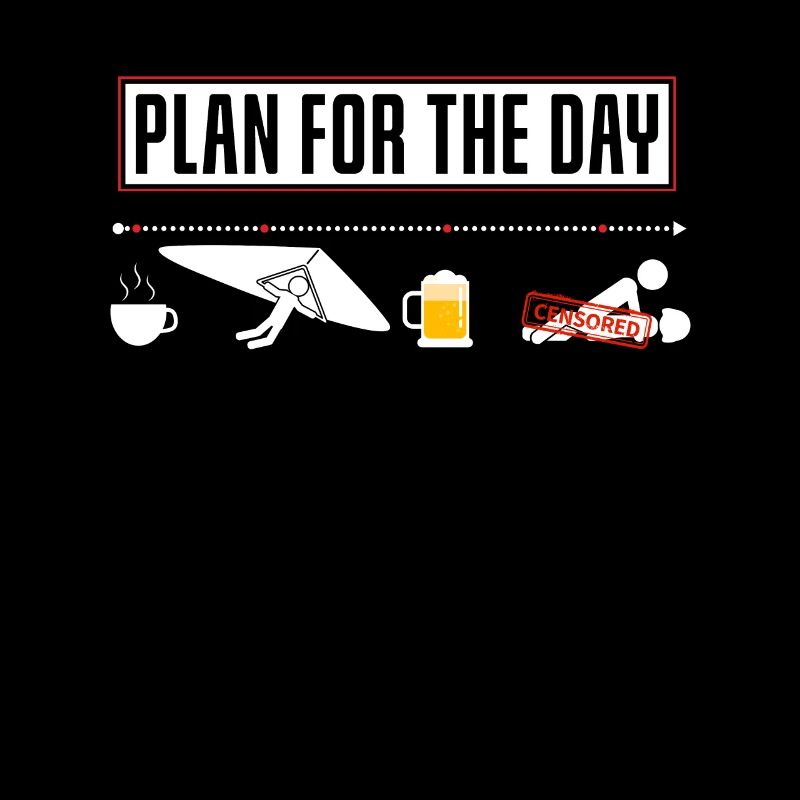 Fun plan for the day paragliding