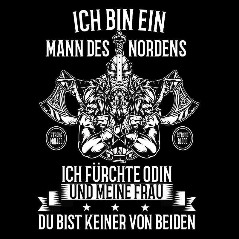 Wikinger Krieger Nordmann Axt Valhalla Nordmänner