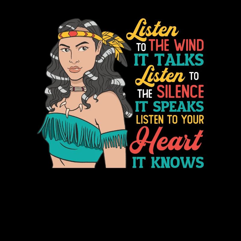 Wind Talks Silence Speaks Heart Knows Indians