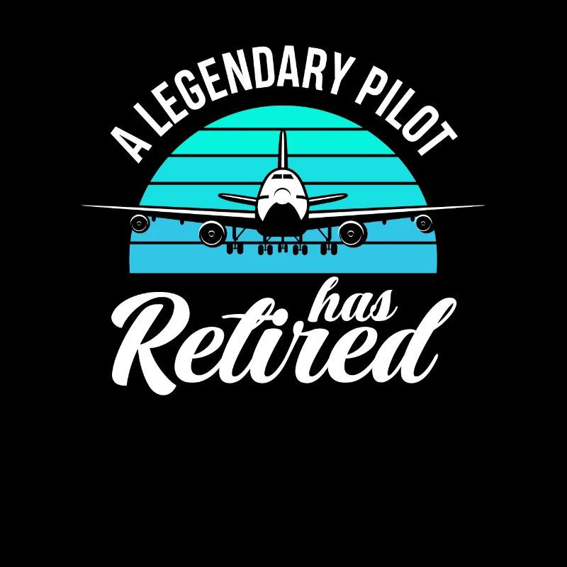 Pension Pensioner Pilot Funny Pilot Gift