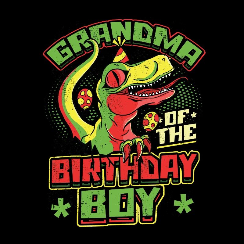 Grand-mère du garçon d’anniversaire
