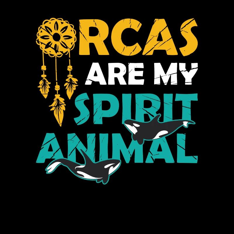 Der Orca Ist Mein Seelentier, Wal, Orca.