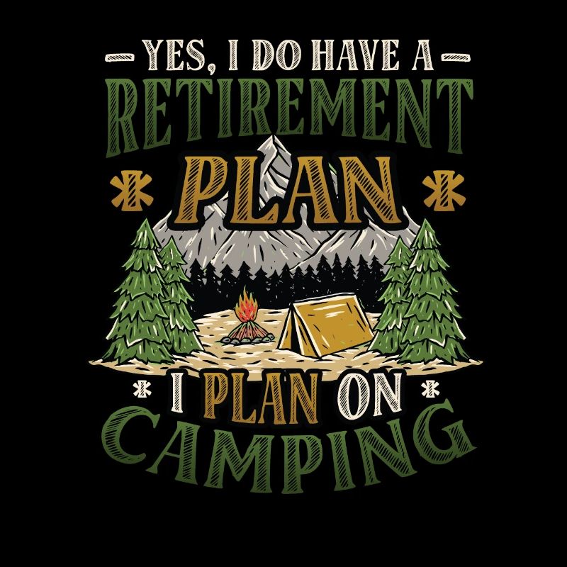 Retirement plan camping, retirement camper