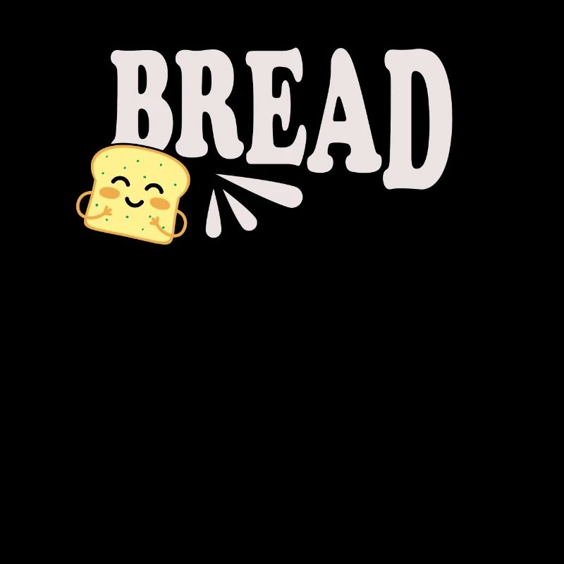 Funny Garlic Bread Couple Design