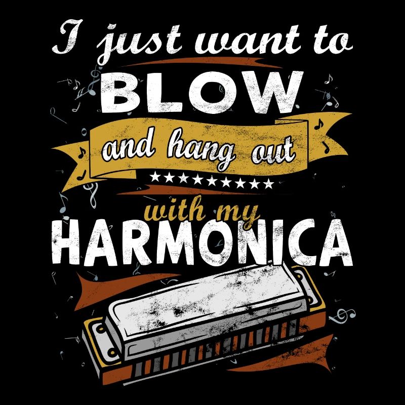 Drôle d’instrument d’harmonica vintage