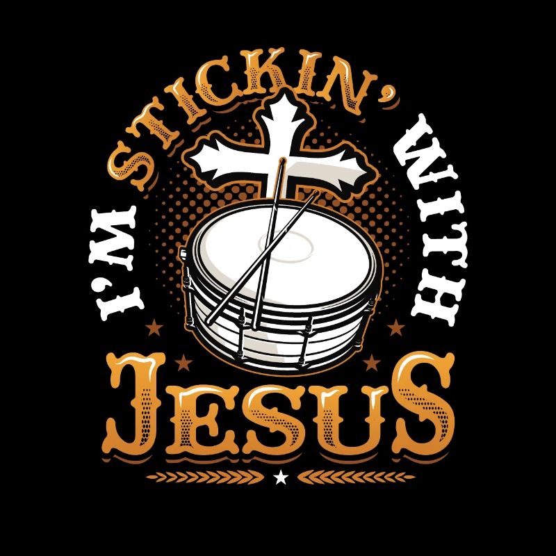 Je reste avec Jésus, batteur chrétien